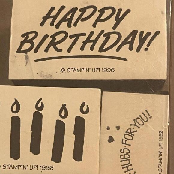 Stampin Up -1992 Variety Bear Hugs For You, Ballerina, Happy Birthday‎ 8 Total - Picture 8 of 9